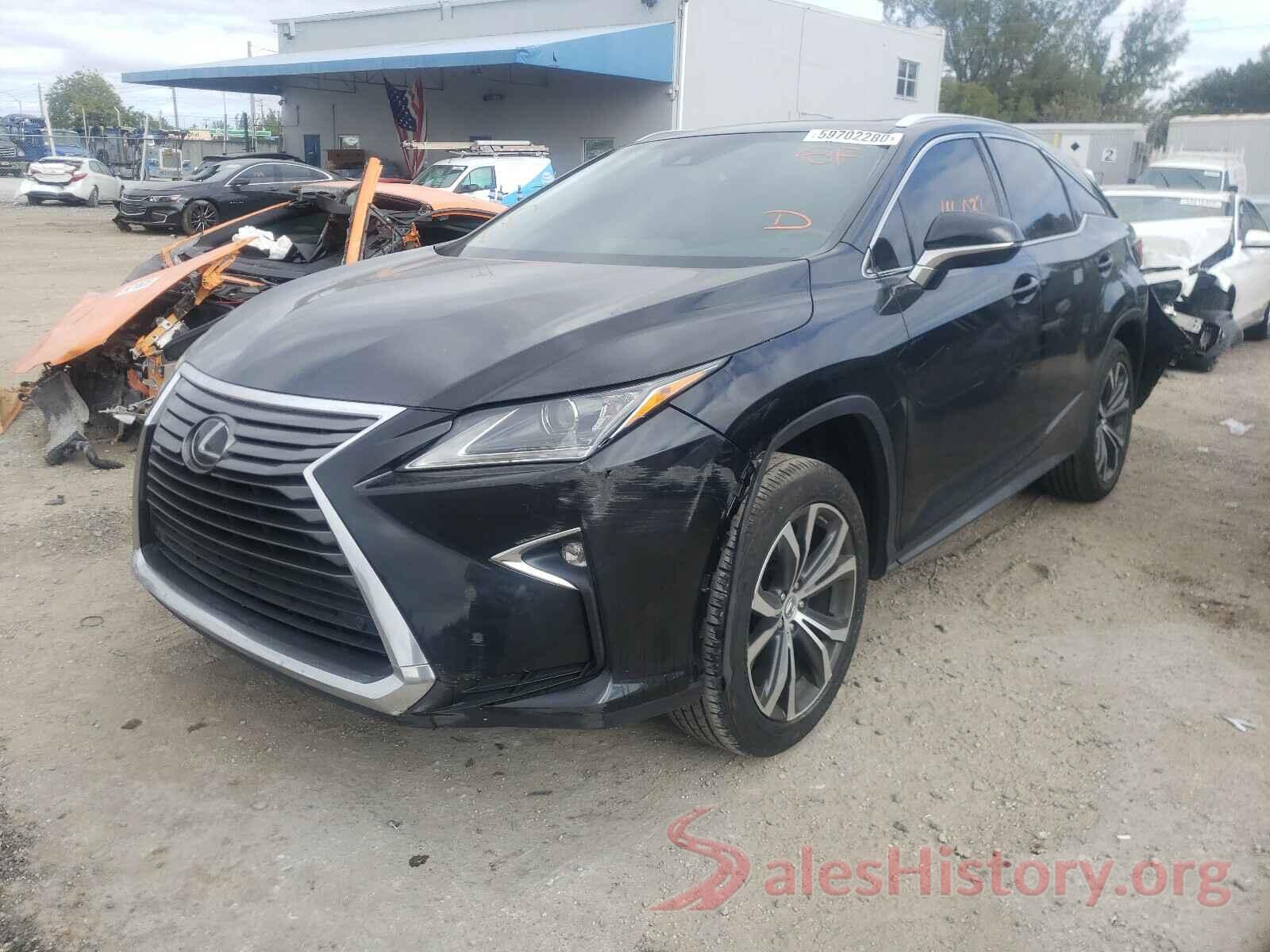 2T2ZZMCA0GC027445 2016 LEXUS RX350