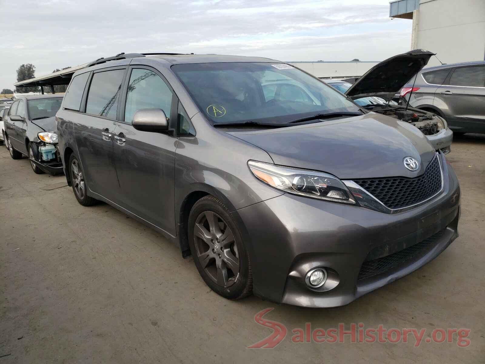 5TDXZ3DC1HS797460 2017 TOYOTA SIENNA