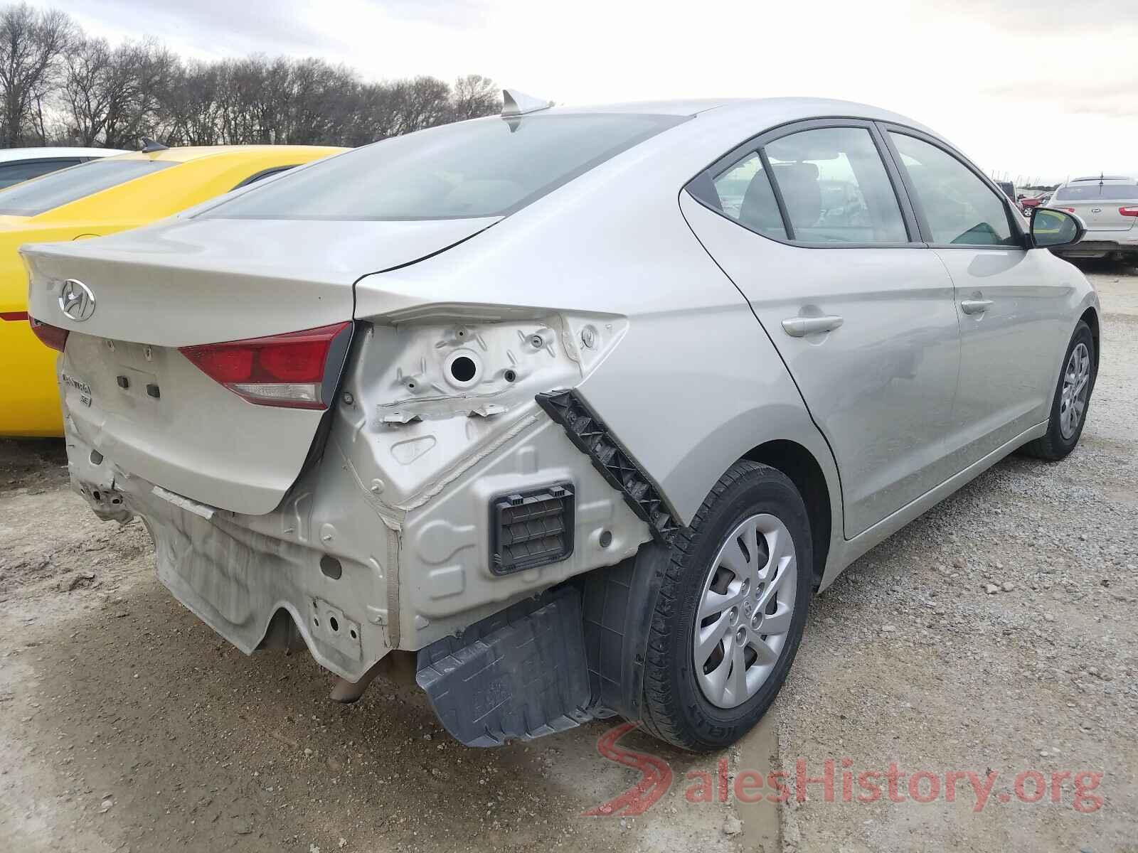 5NPD74LF4HH160823 2017 HYUNDAI ELANTRA