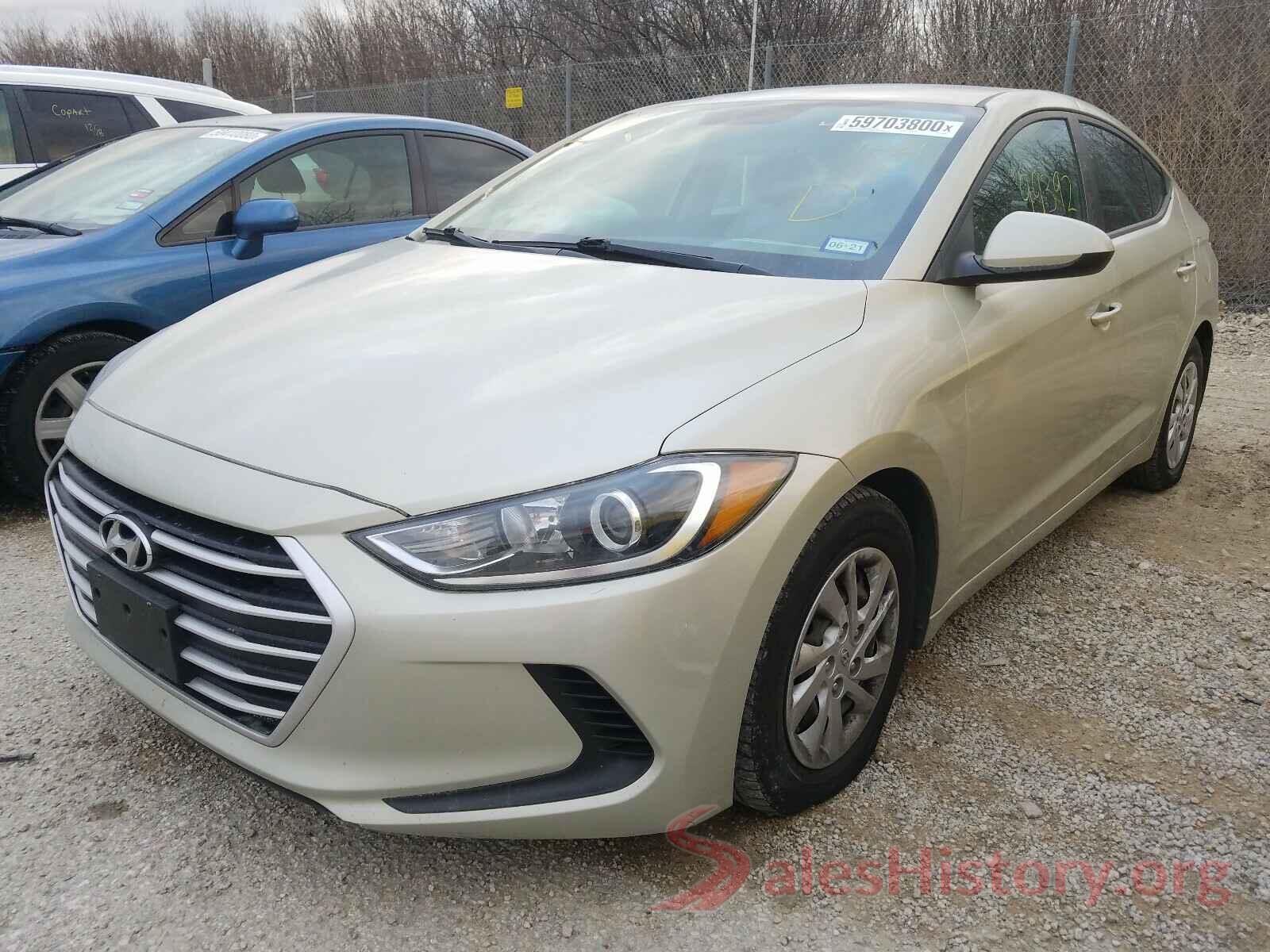 5NPD74LF4HH160823 2017 HYUNDAI ELANTRA