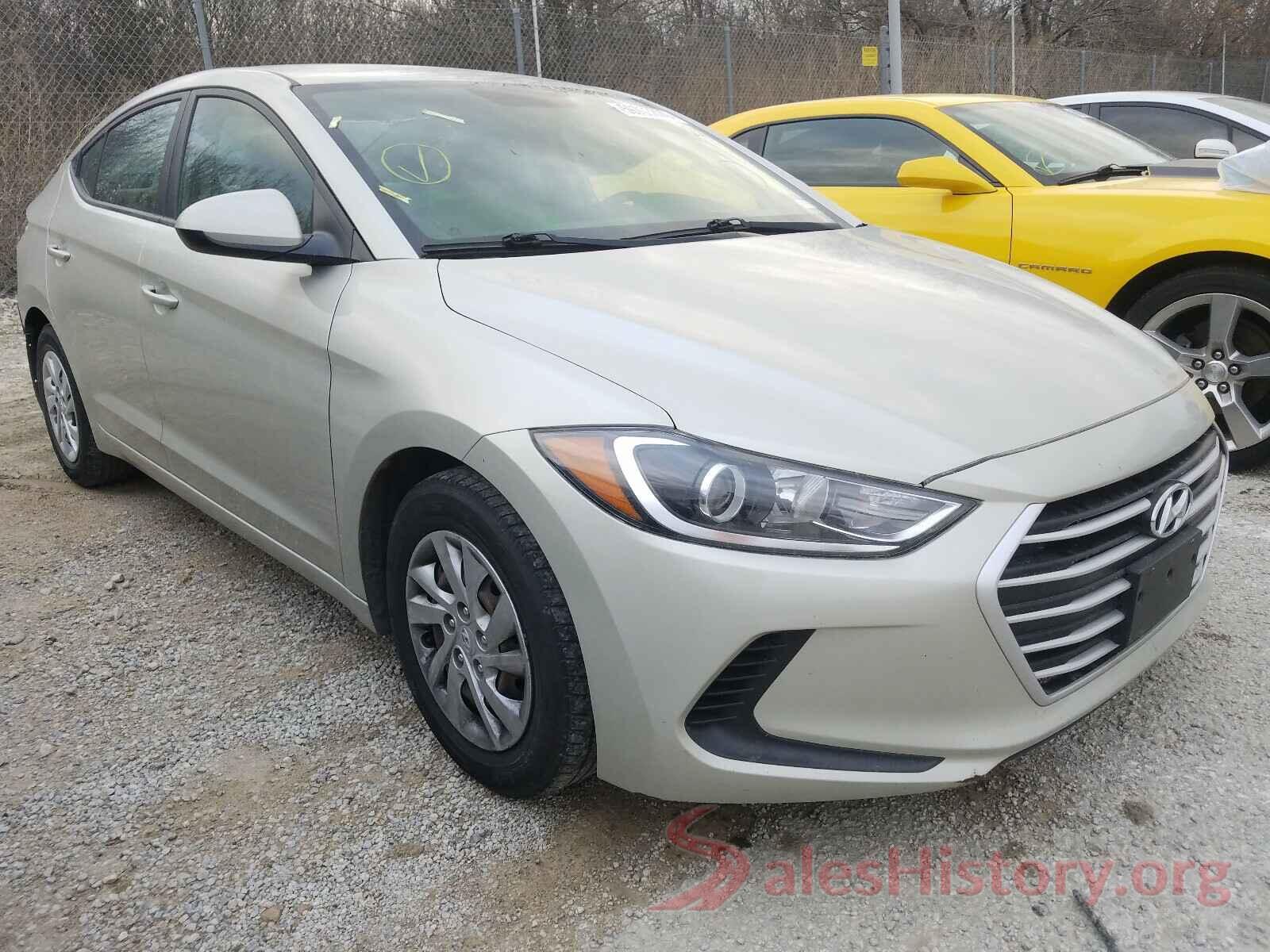 5NPD74LF4HH160823 2017 HYUNDAI ELANTRA