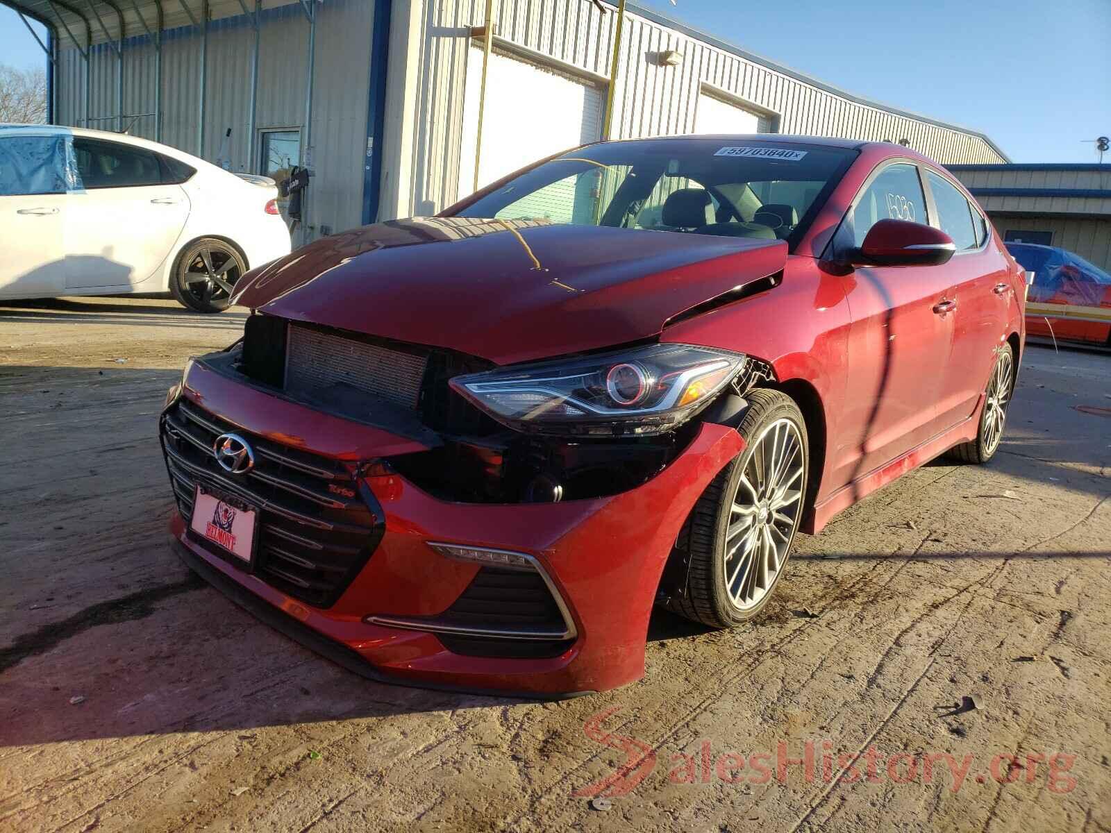 KMHD04LB3JU648119 2018 HYUNDAI ELANTRA