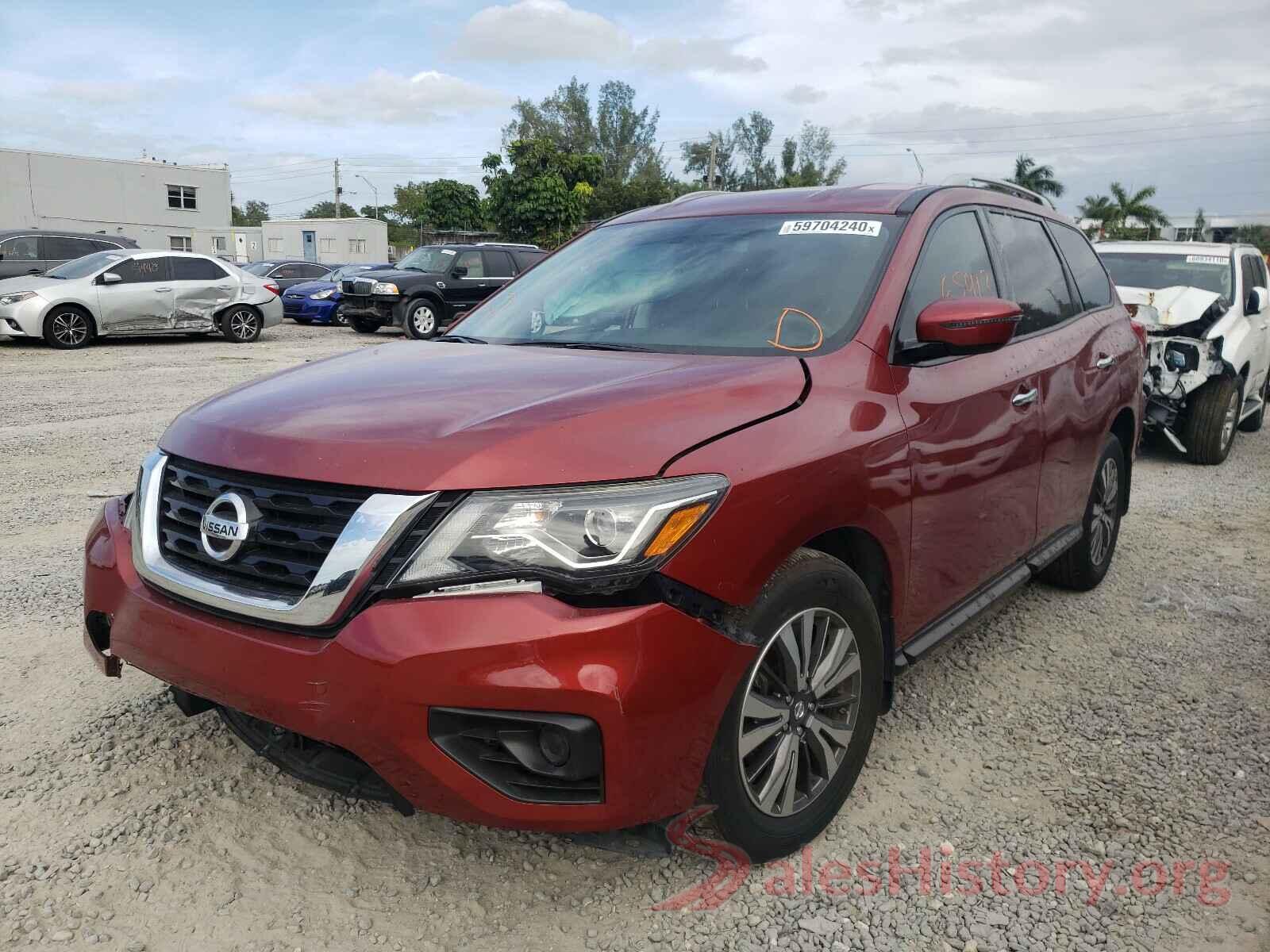 5N1DR2MN5HC661134 2017 NISSAN PATHFINDER