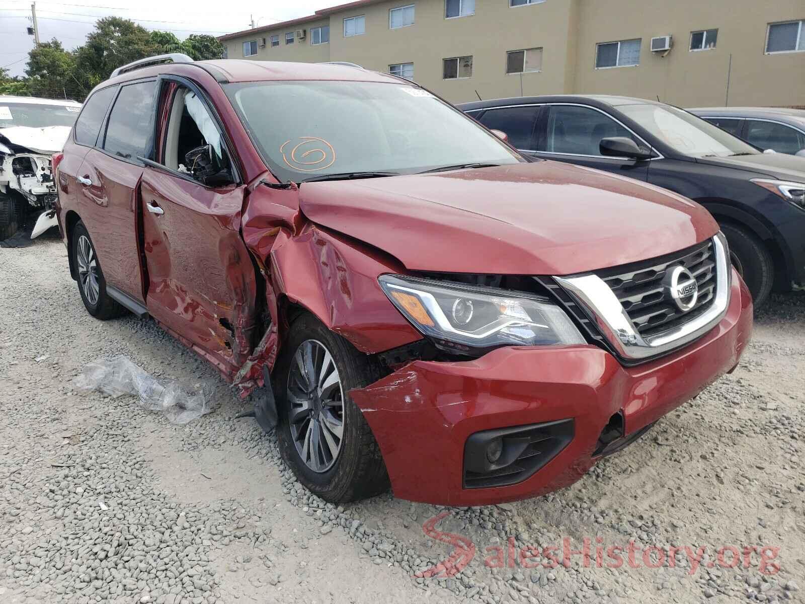 5N1DR2MN5HC661134 2017 NISSAN PATHFINDER