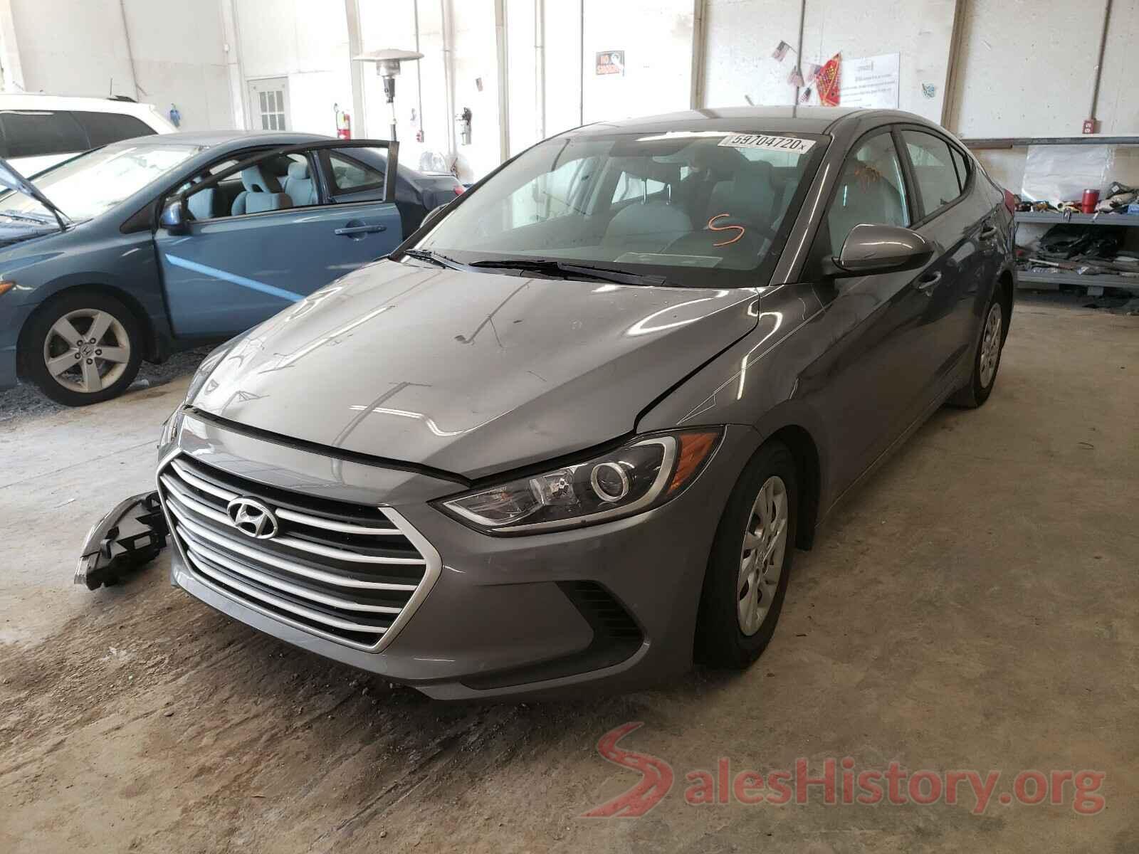 5NPD74LF4JH351101 2018 HYUNDAI ELANTRA