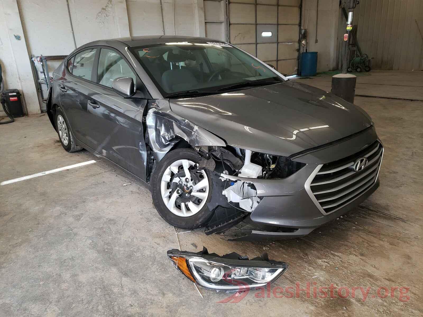 5NPD74LF4JH351101 2018 HYUNDAI ELANTRA