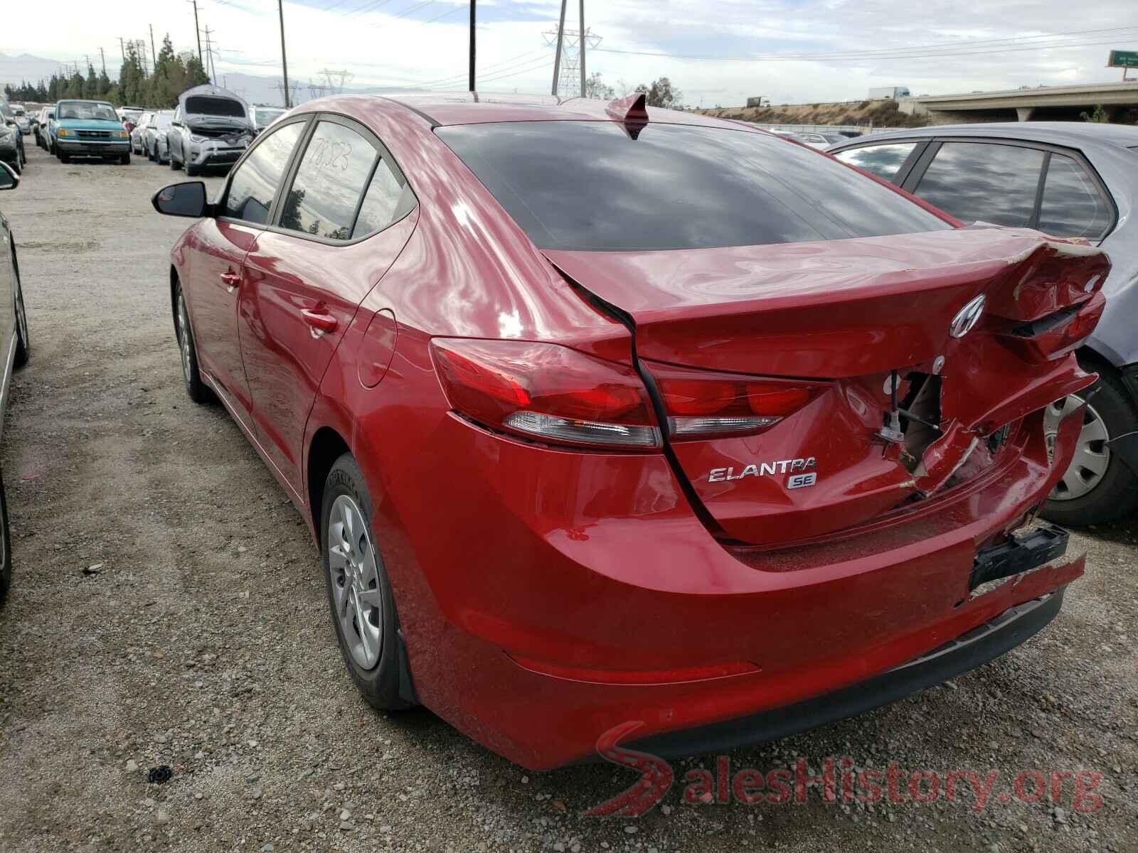 KMHD74LFXHU377830 2017 HYUNDAI ELANTRA