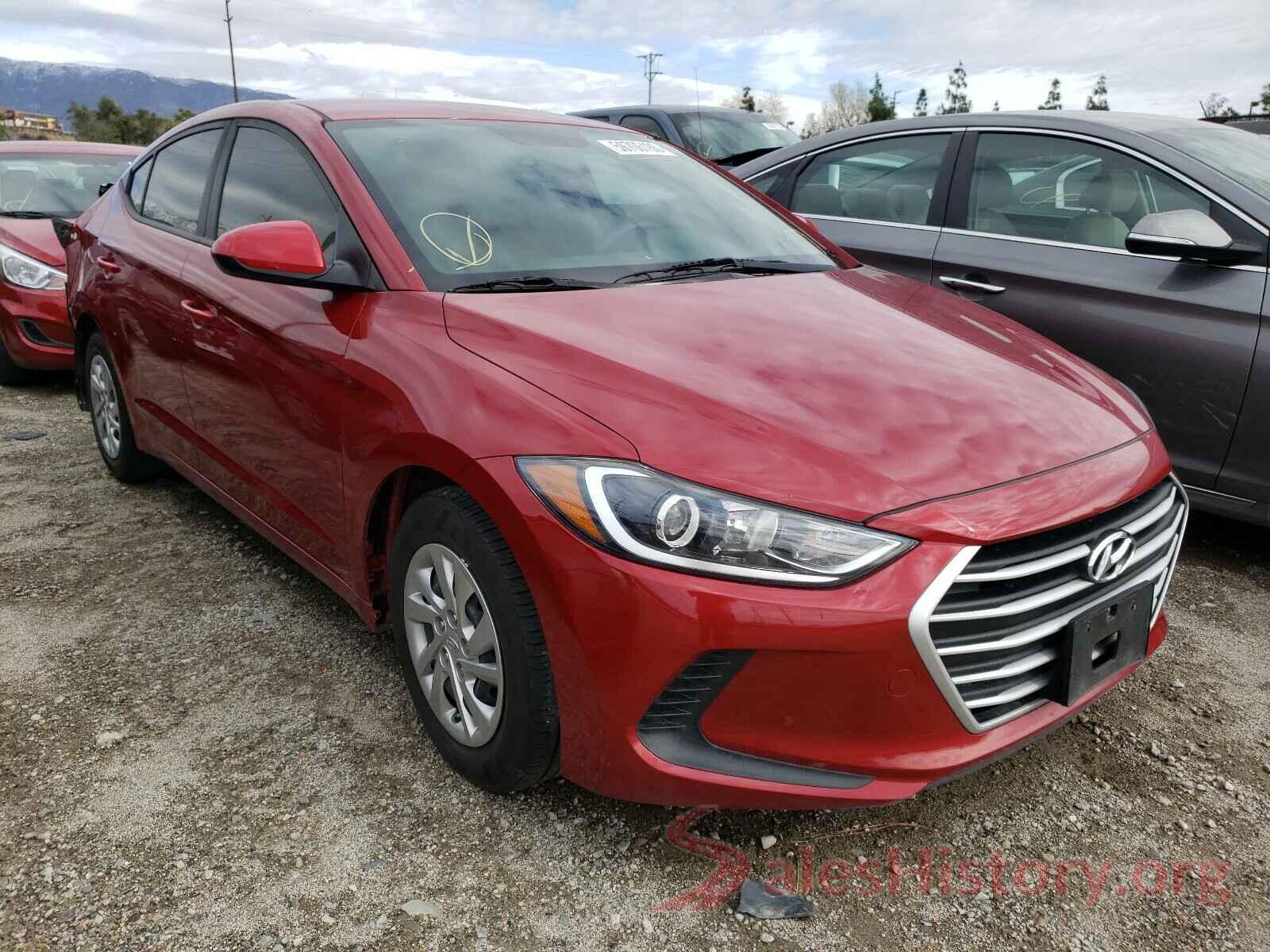 KMHD74LFXHU377830 2017 HYUNDAI ELANTRA