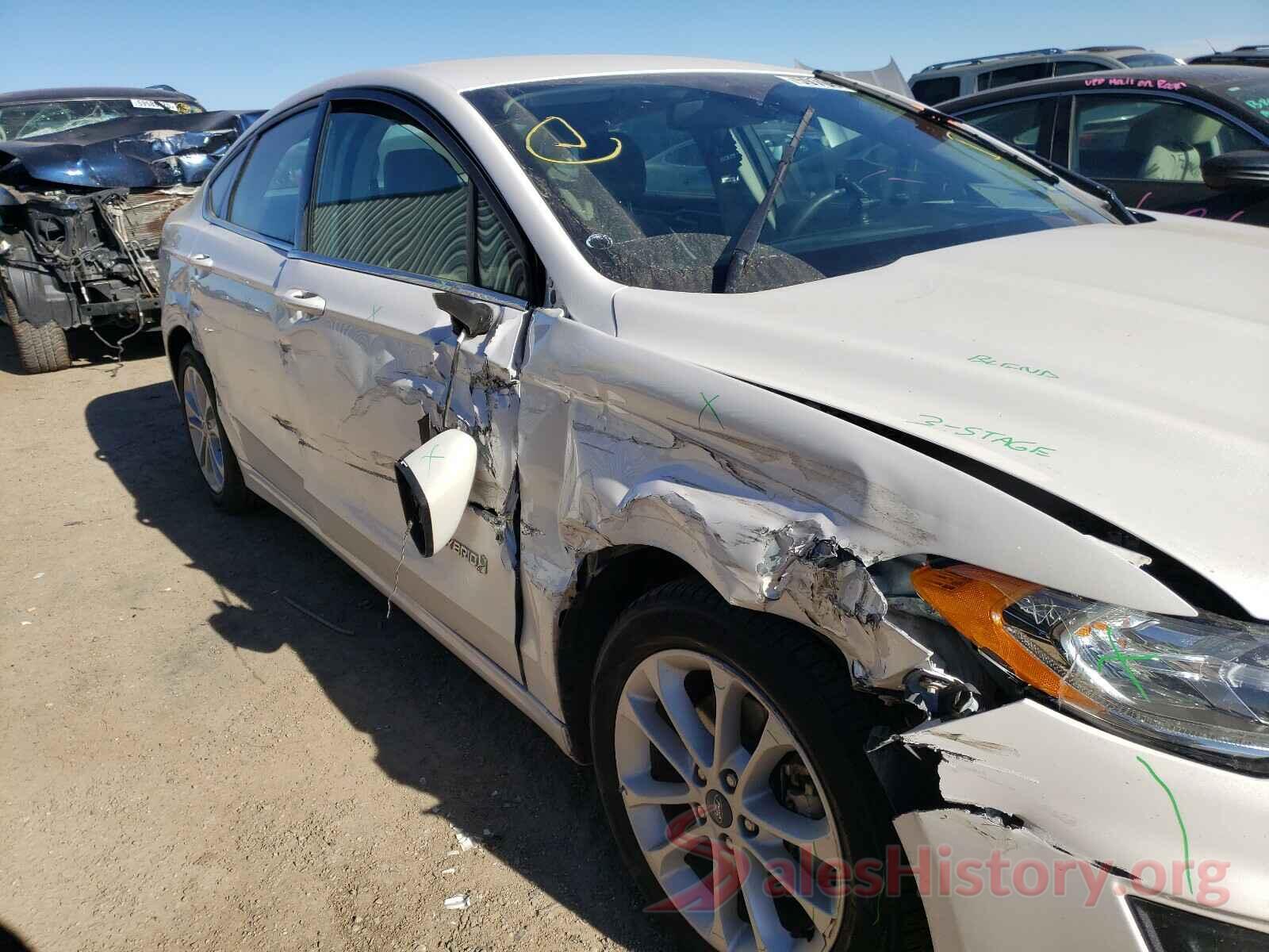 3FA6P0LU4KR100552 2019 FORD FUSION