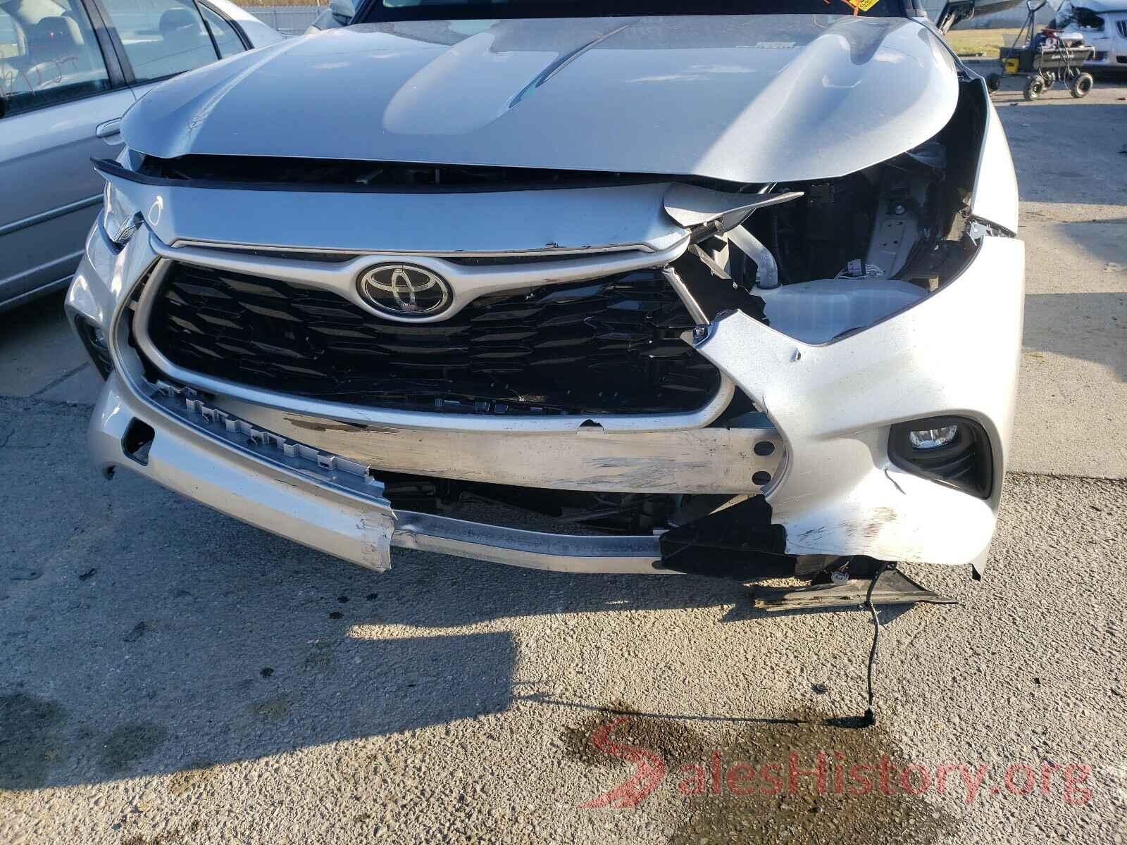 5TDGZRBH3MS064614 2021 TOYOTA HIGHLANDER