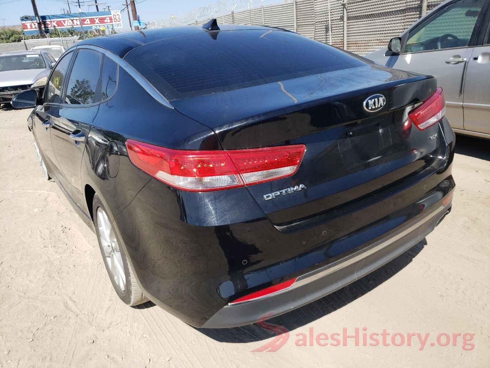 5XXGU4L36GG055027 2016 KIA OPTIMA