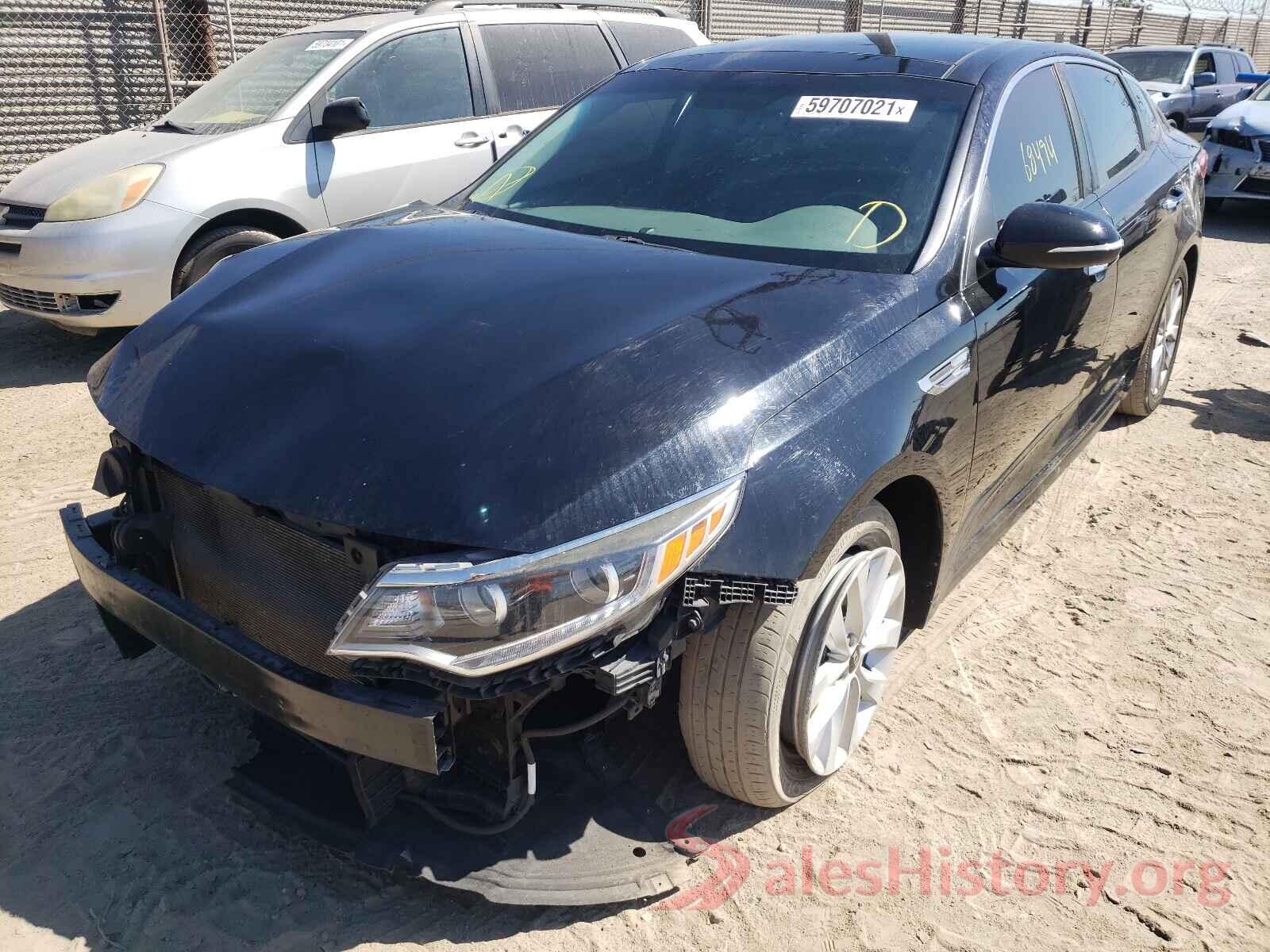 5XXGU4L36GG055027 2016 KIA OPTIMA