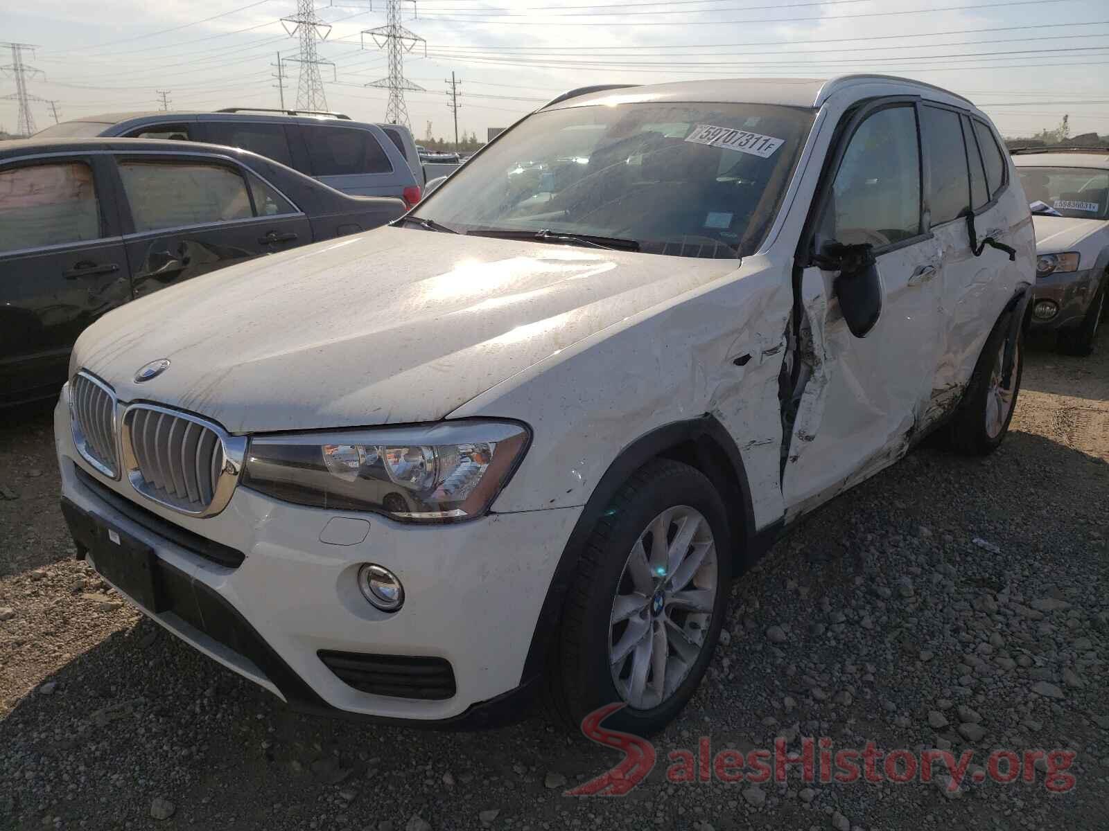 5UXWX9C53G0D84532 2016 BMW X3