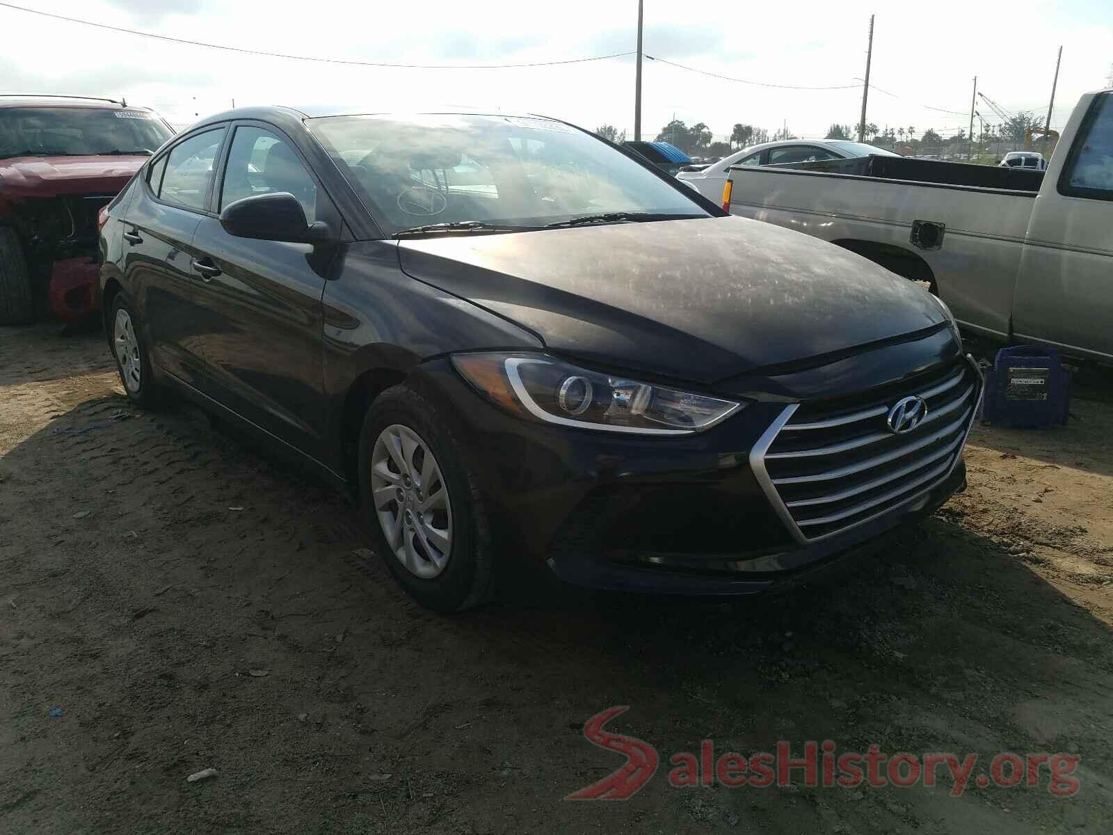 5NPD74LF0HH174508 2017 HYUNDAI ELANTRA