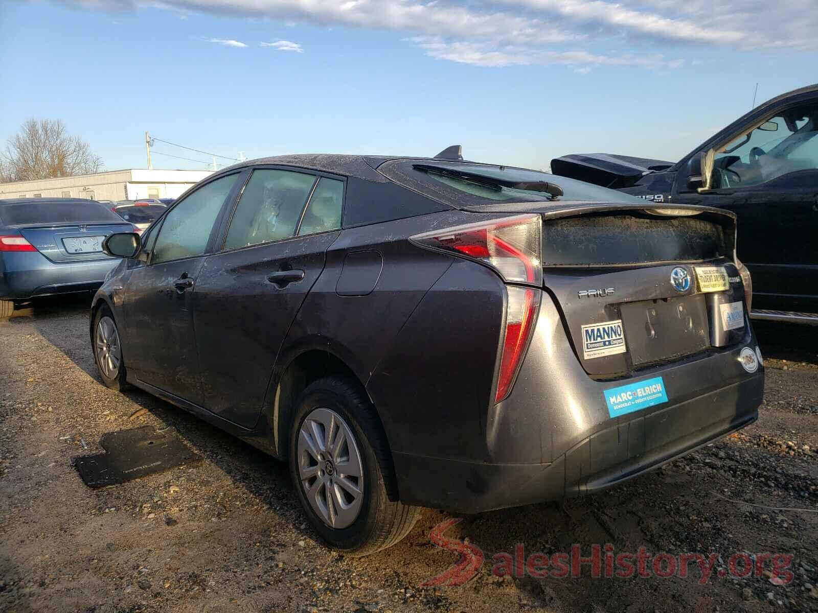 JTDKBRFU2G3511364 2016 TOYOTA PRIUS