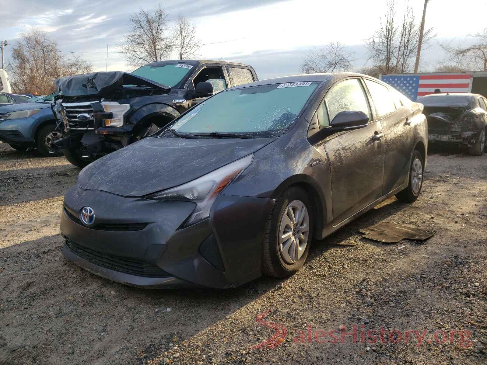 JTDKBRFU2G3511364 2016 TOYOTA PRIUS