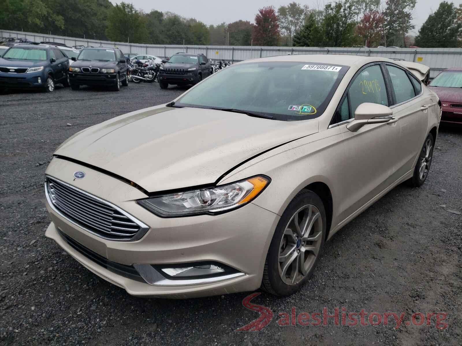 3FA6P0T98HR363132 2017 FORD FUSION