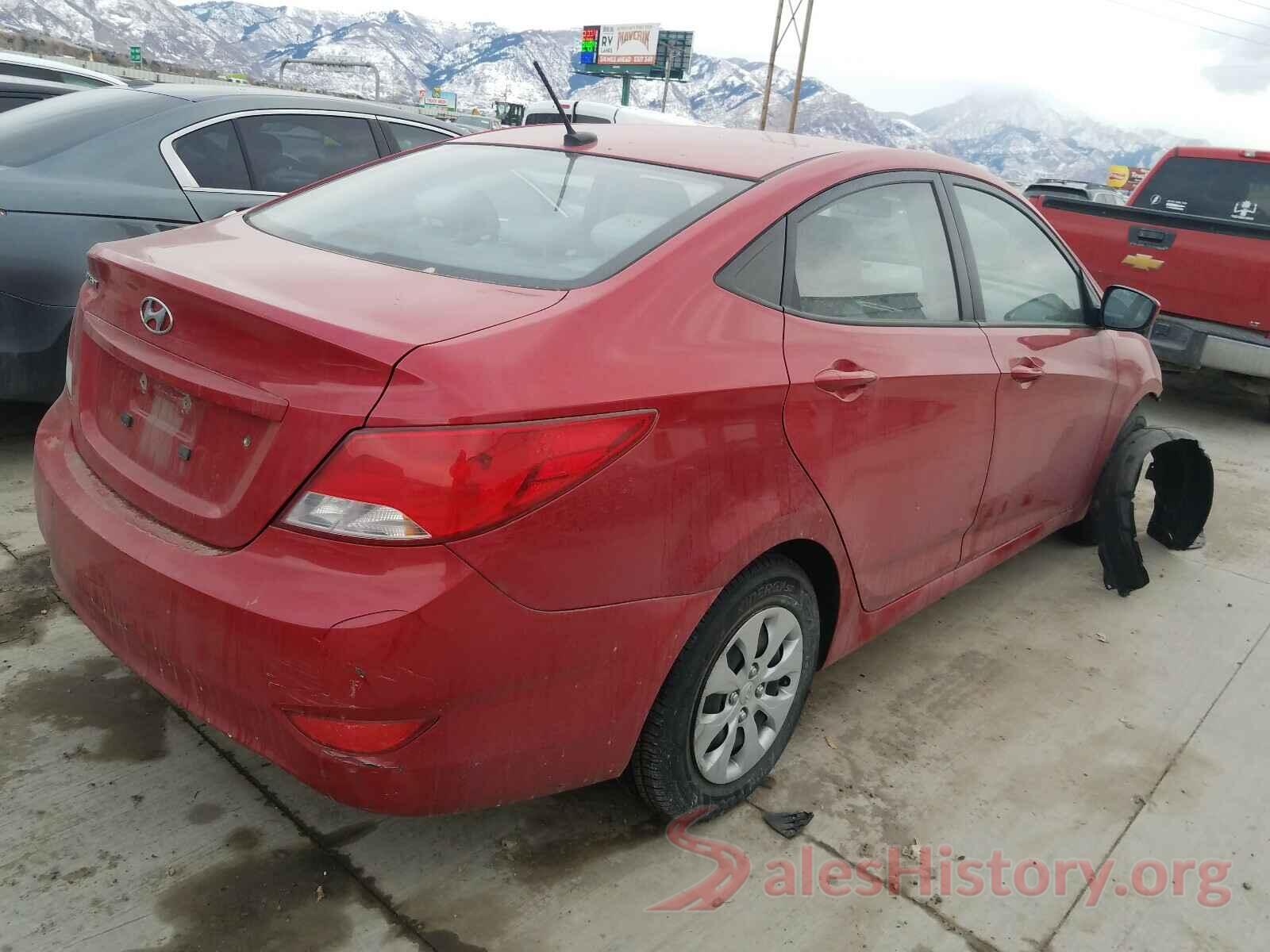 KMHCT4AE9GU947350 2016 HYUNDAI ACCENT