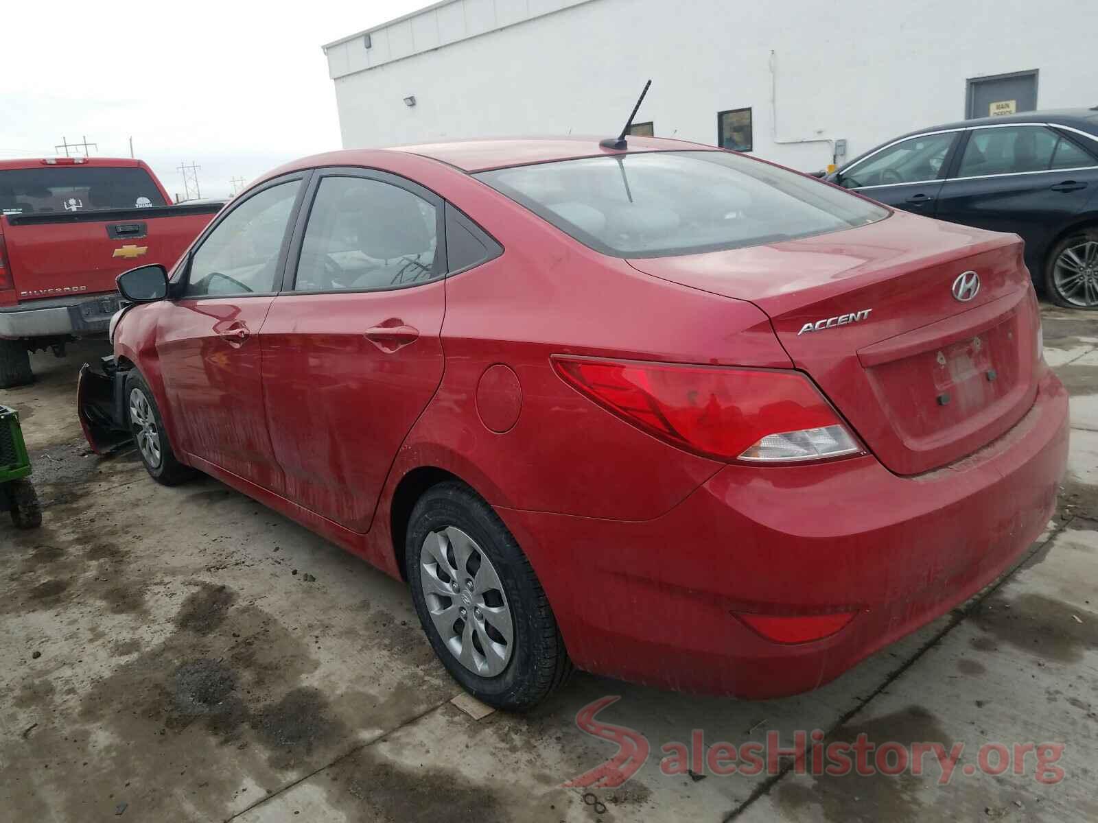 KMHCT4AE9GU947350 2016 HYUNDAI ACCENT