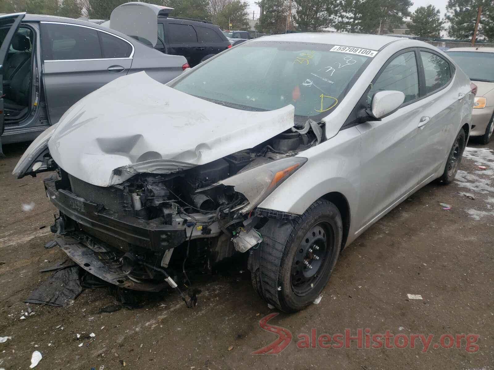 5NPDH4AE6GH793720 2016 HYUNDAI ELANTRA