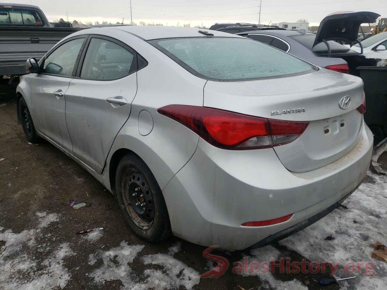 5NPDH4AE6GH793720 2016 HYUNDAI ELANTRA