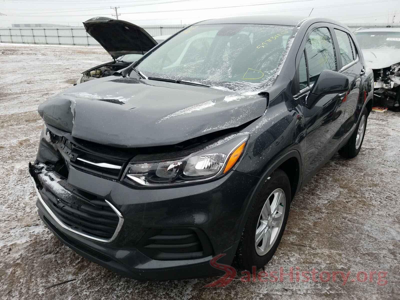 3GNCJKSB7KL374901 2019 CHEVROLET TRAX