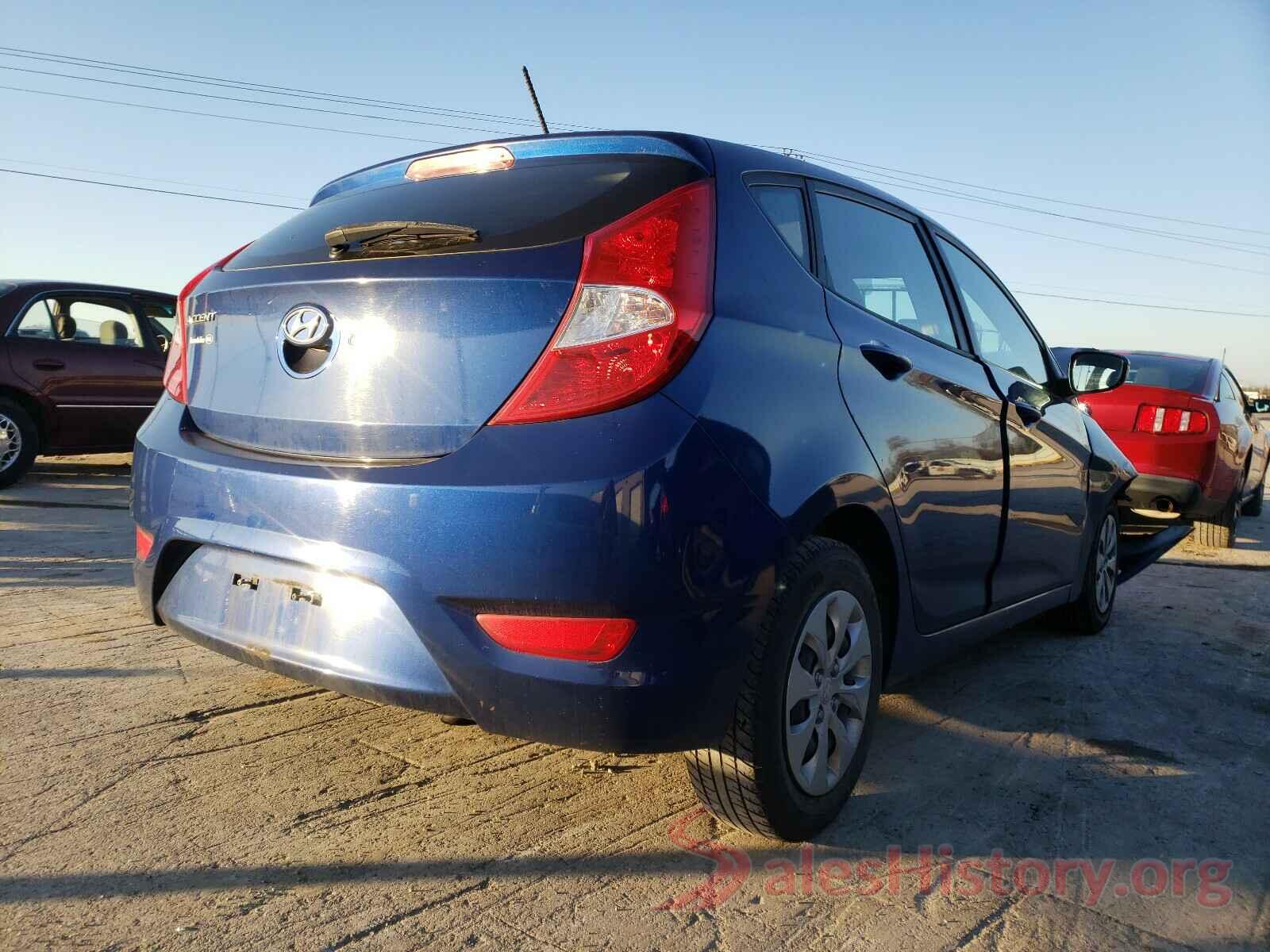 KMHCT5AE4HU330820 2017 HYUNDAI ACCENT