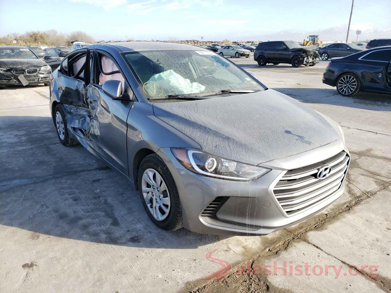 KMHD74LF5JU606842 2018 HYUNDAI ELANTRA