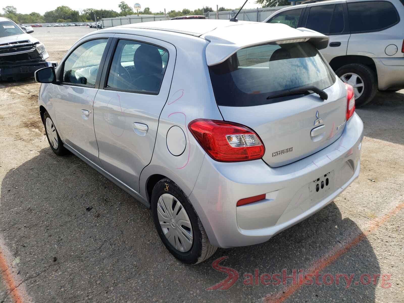 ML32A3HJXHH022141 2017 MITSUBISHI MIRAGE