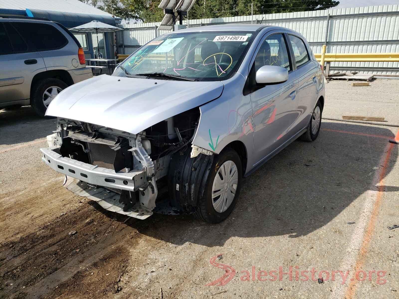 ML32A3HJXHH022141 2017 MITSUBISHI MIRAGE