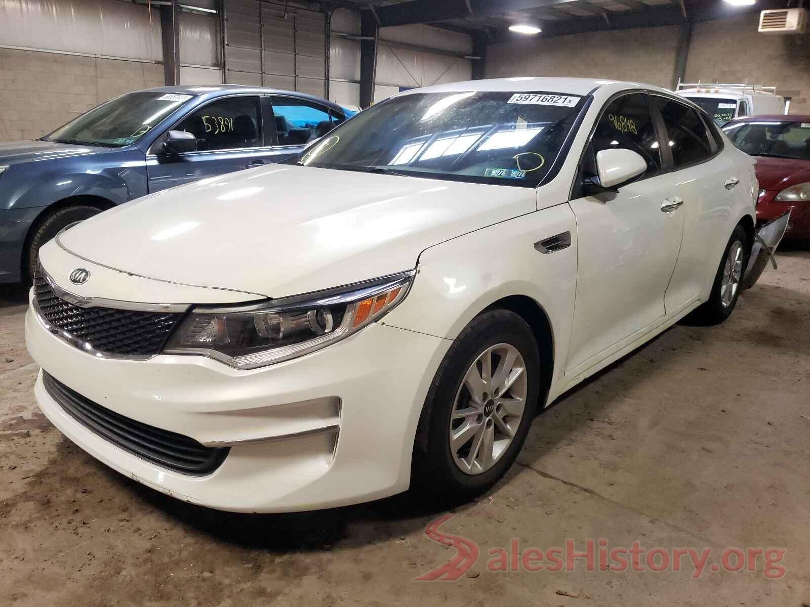 KNAGT4L37G5076876 2016 KIA OPTIMA