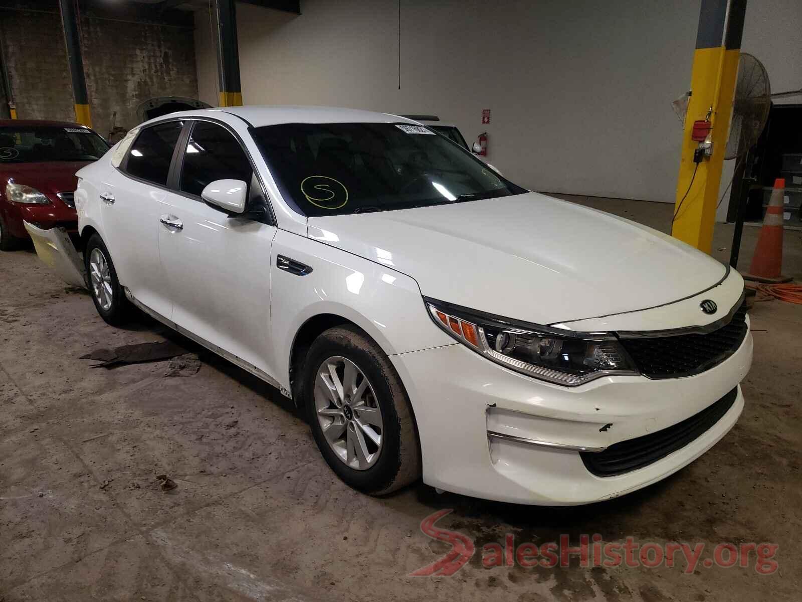 KNAGT4L37G5076876 2016 KIA OPTIMA