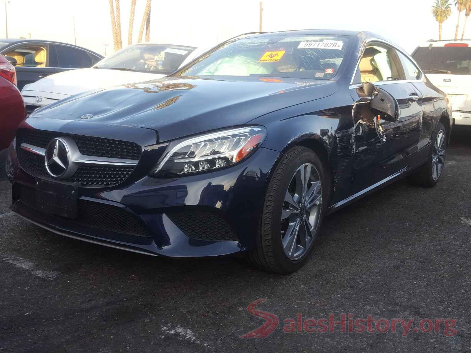 WDDWJ8DB1KF849660 2019 MERCEDES-BENZ C CLASS