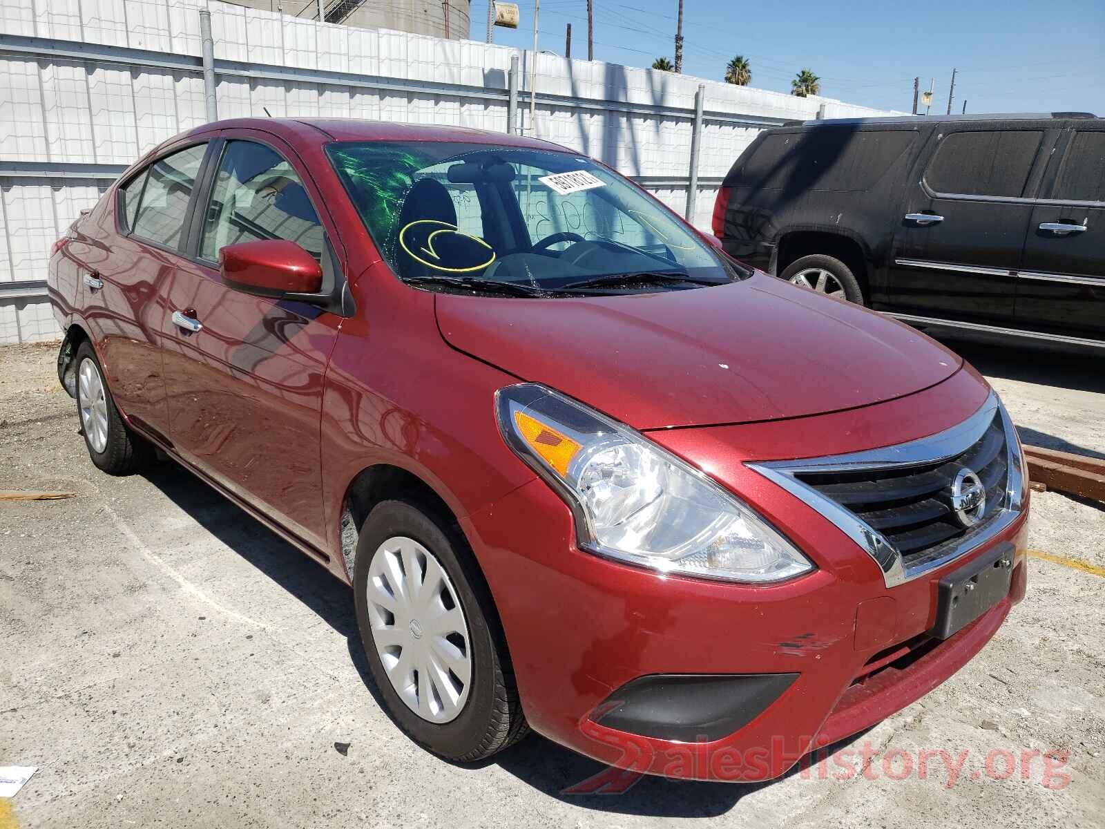 3N1CN7AP6KL870525 2019 NISSAN VERSA