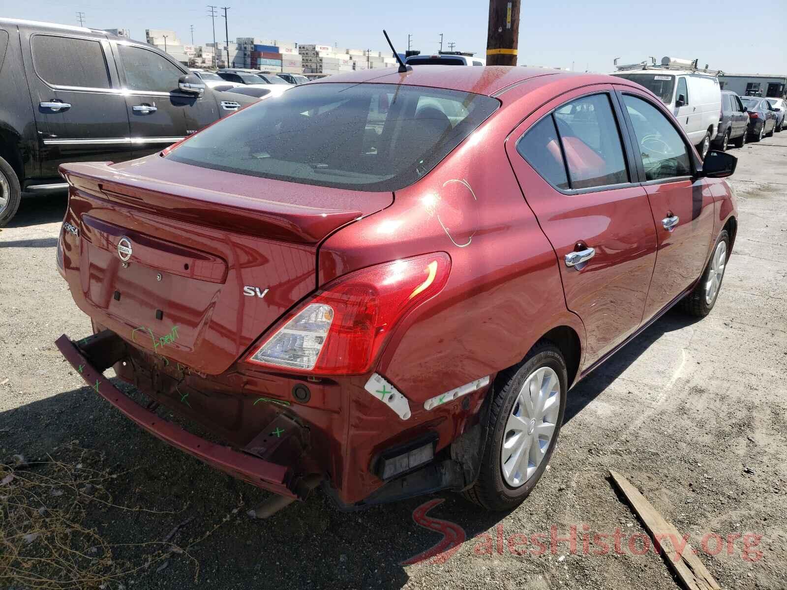 3N1CN7AP6KL870525 2019 NISSAN VERSA