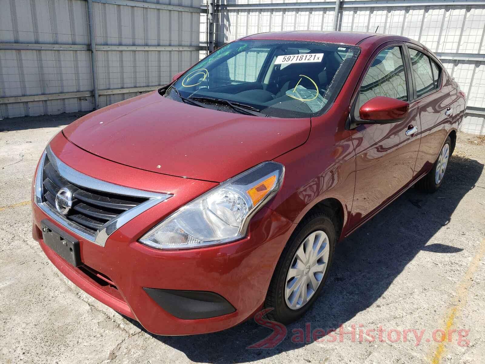 3N1CN7AP6KL870525 2019 NISSAN VERSA