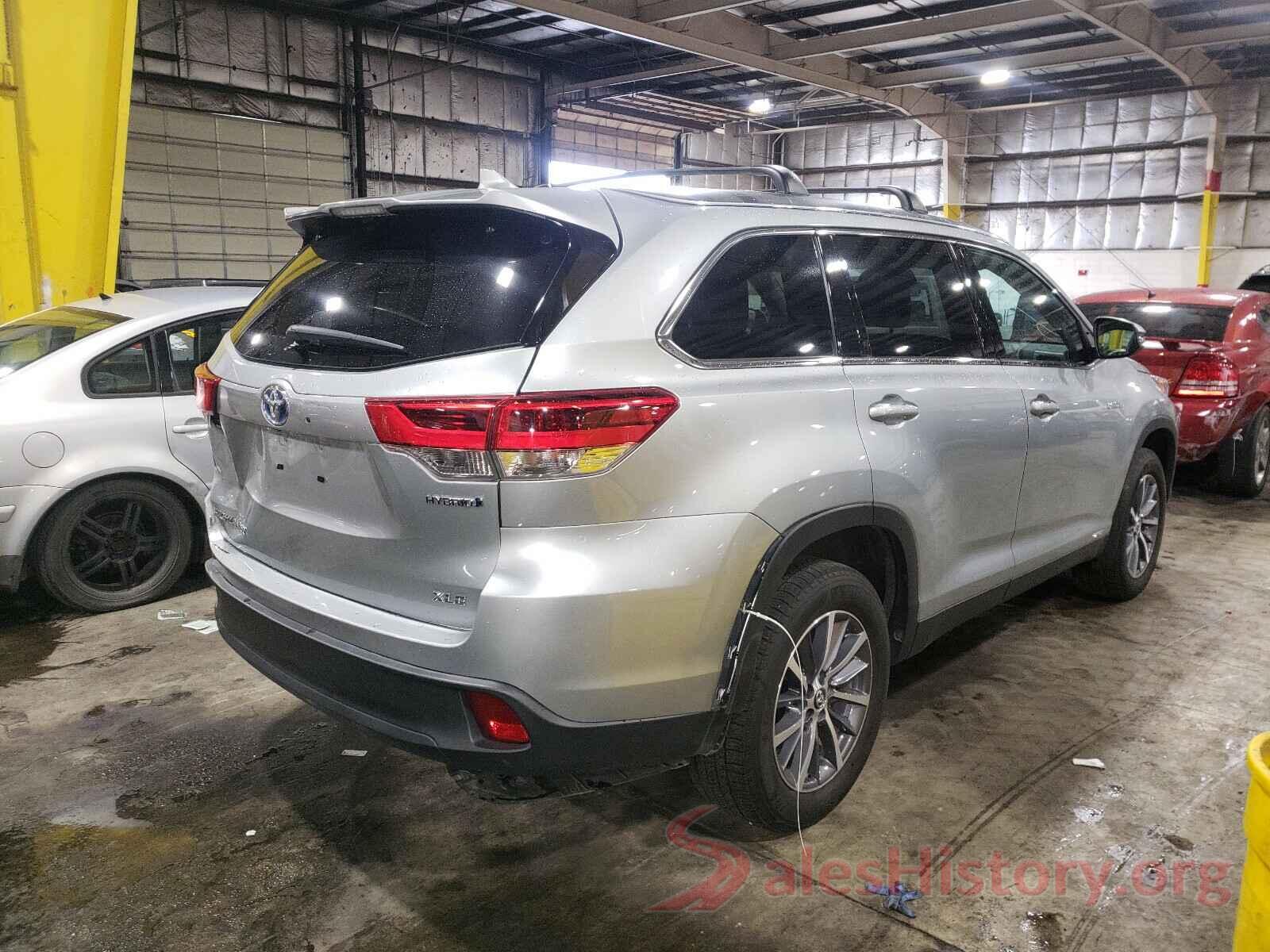 5TDJGRFH5KS062544 2019 TOYOTA HIGHLANDER