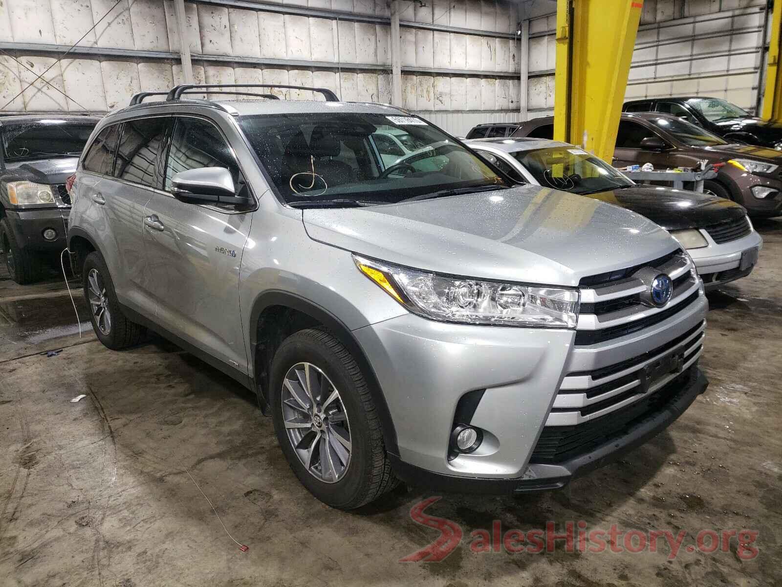 5TDJGRFH5KS062544 2019 TOYOTA HIGHLANDER