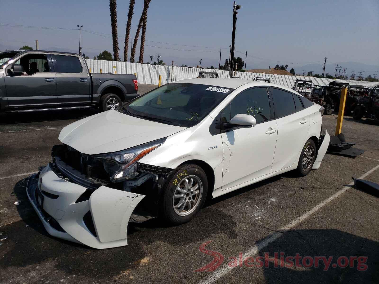 JTDKBRFUXH3042655 2017 TOYOTA PRIUS