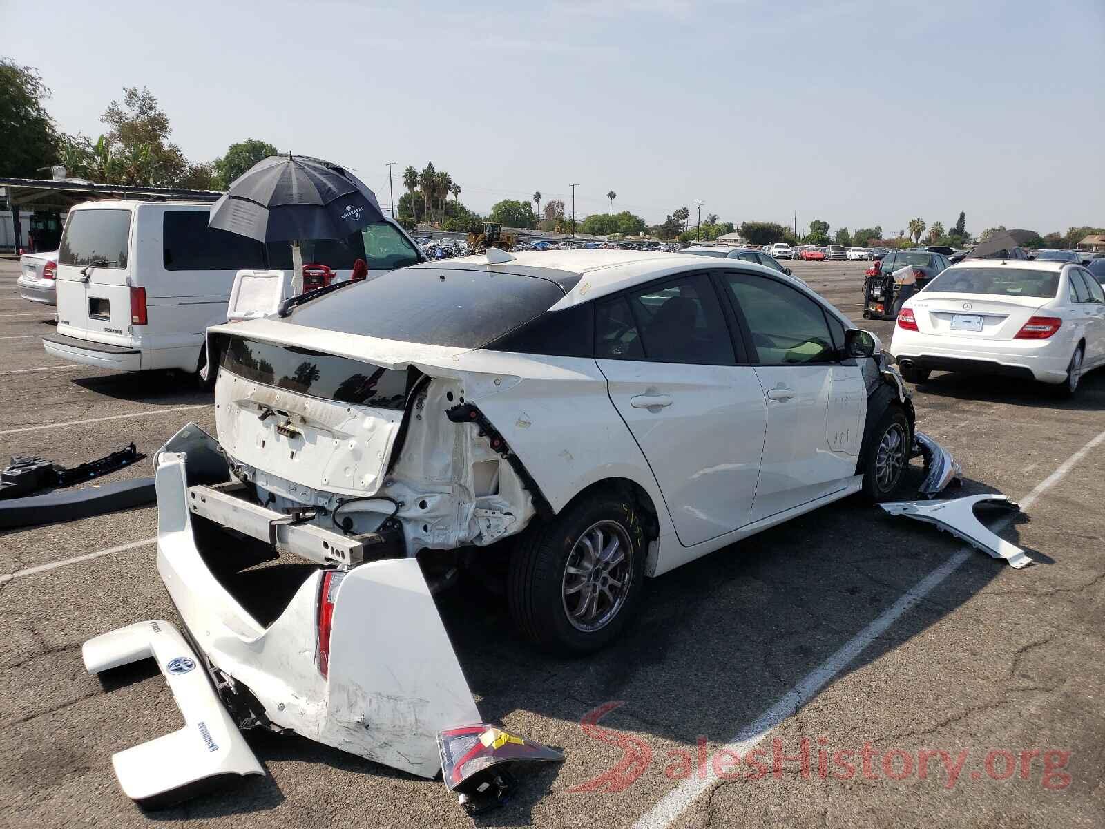 JTDKBRFUXH3042655 2017 TOYOTA PRIUS