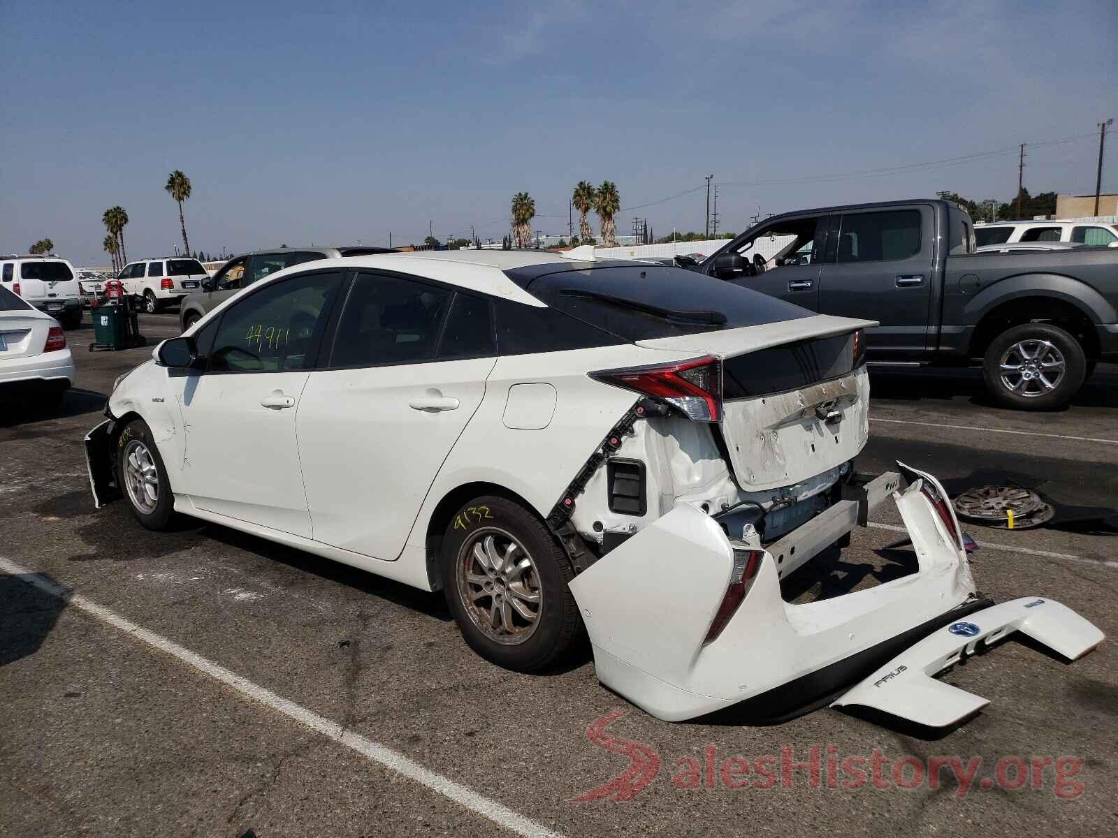 JTDKBRFUXH3042655 2017 TOYOTA PRIUS