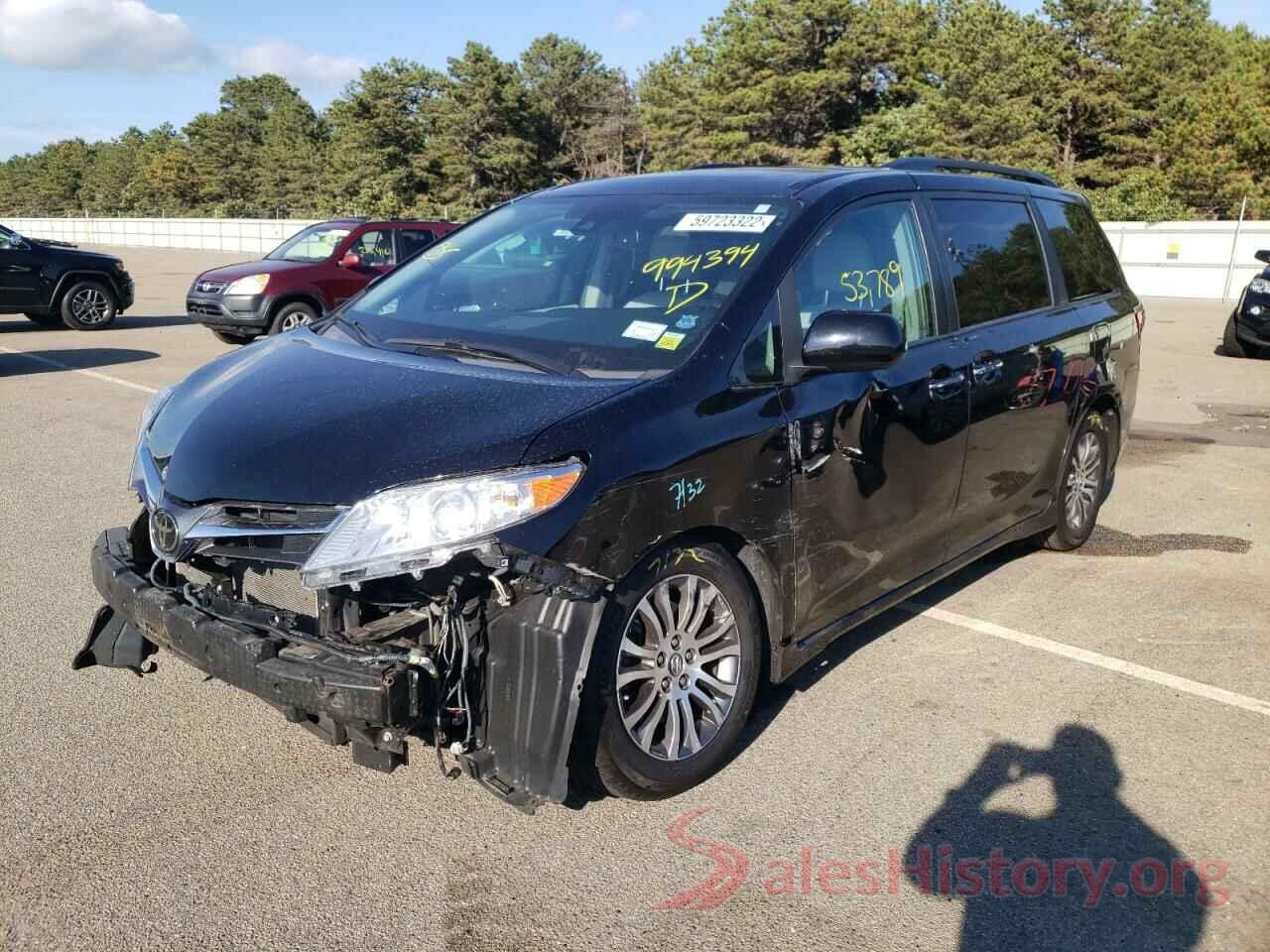 5TDYZ3DC8KS994394 2019 TOYOTA SIENNA