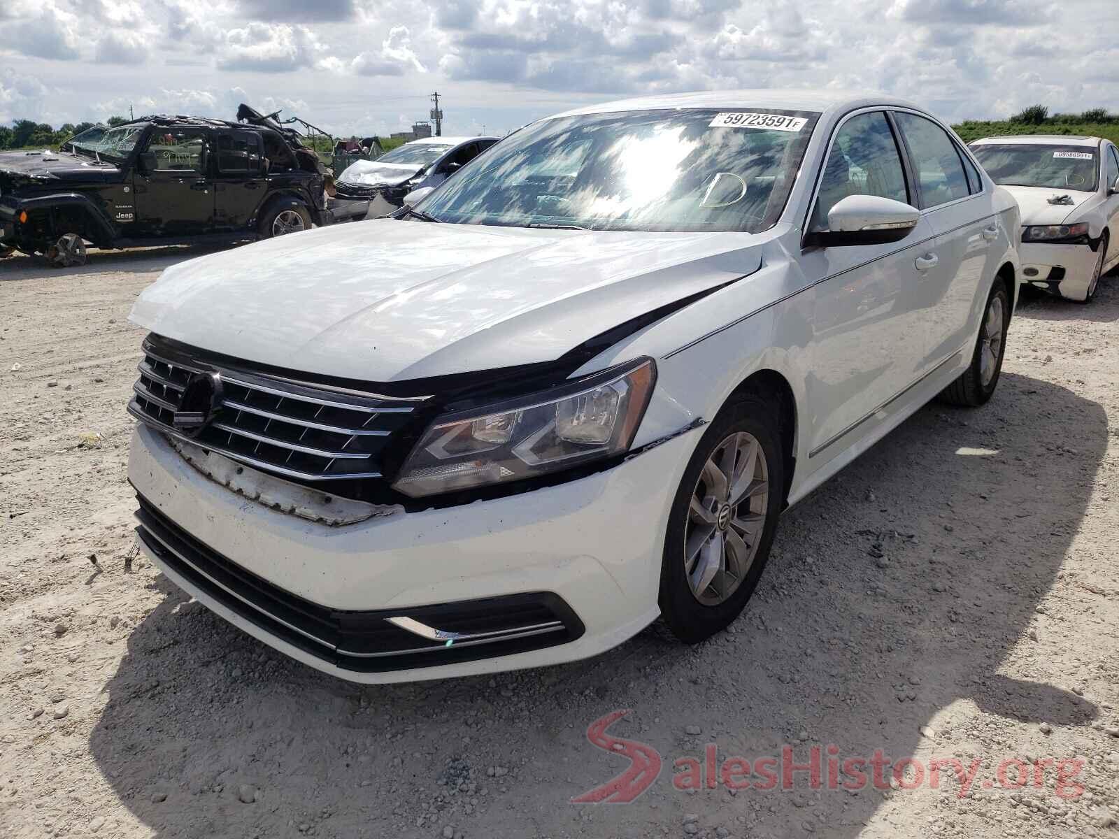 1VWAT7A36HC072261 2017 VOLKSWAGEN PASSAT