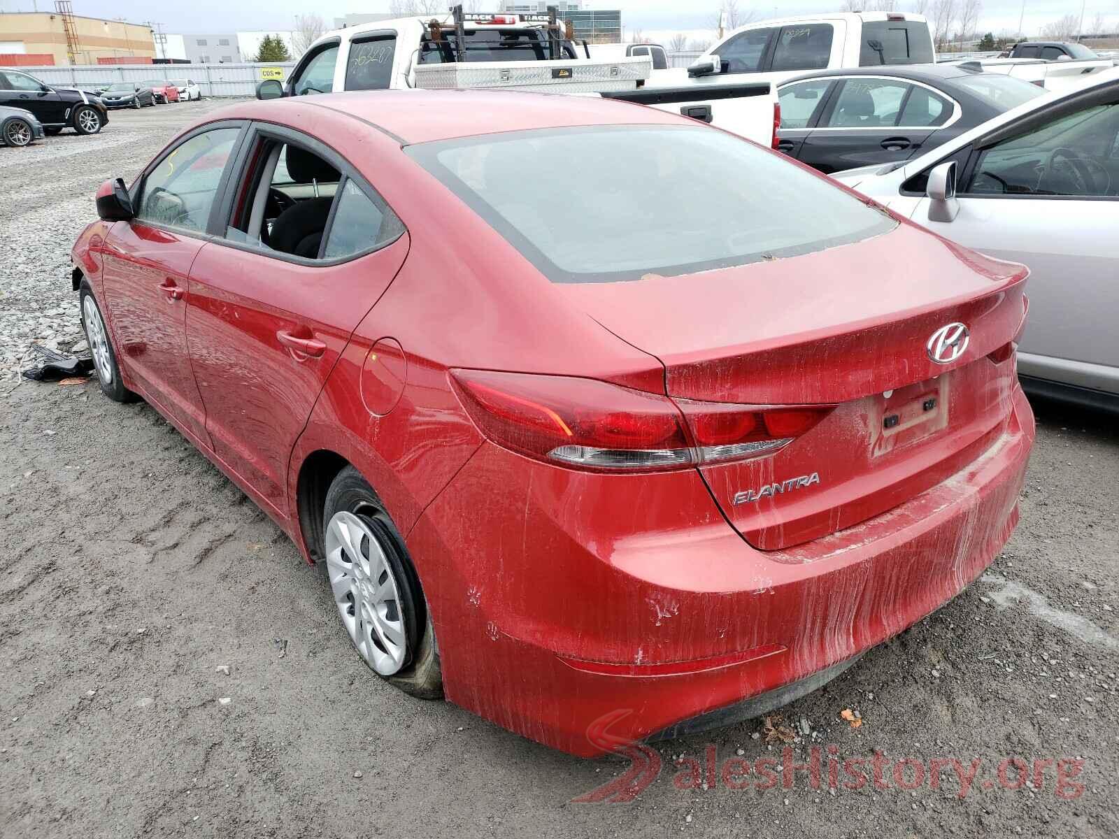 5NPD74LF1HH161475 2017 HYUNDAI ELANTRA