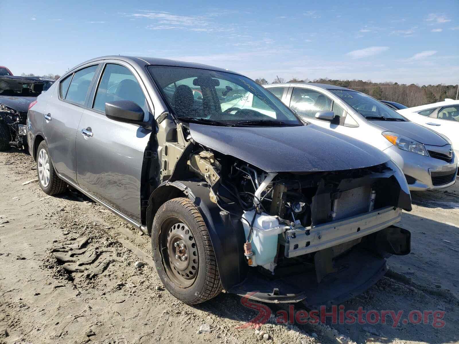 3N1CN7AP2KL820091 2019 NISSAN VERSA