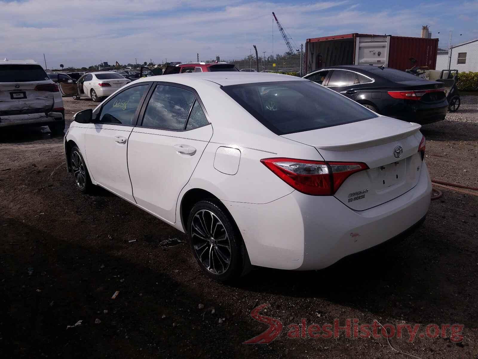 2T1BURHE4GC589443 2016 TOYOTA COROLLA