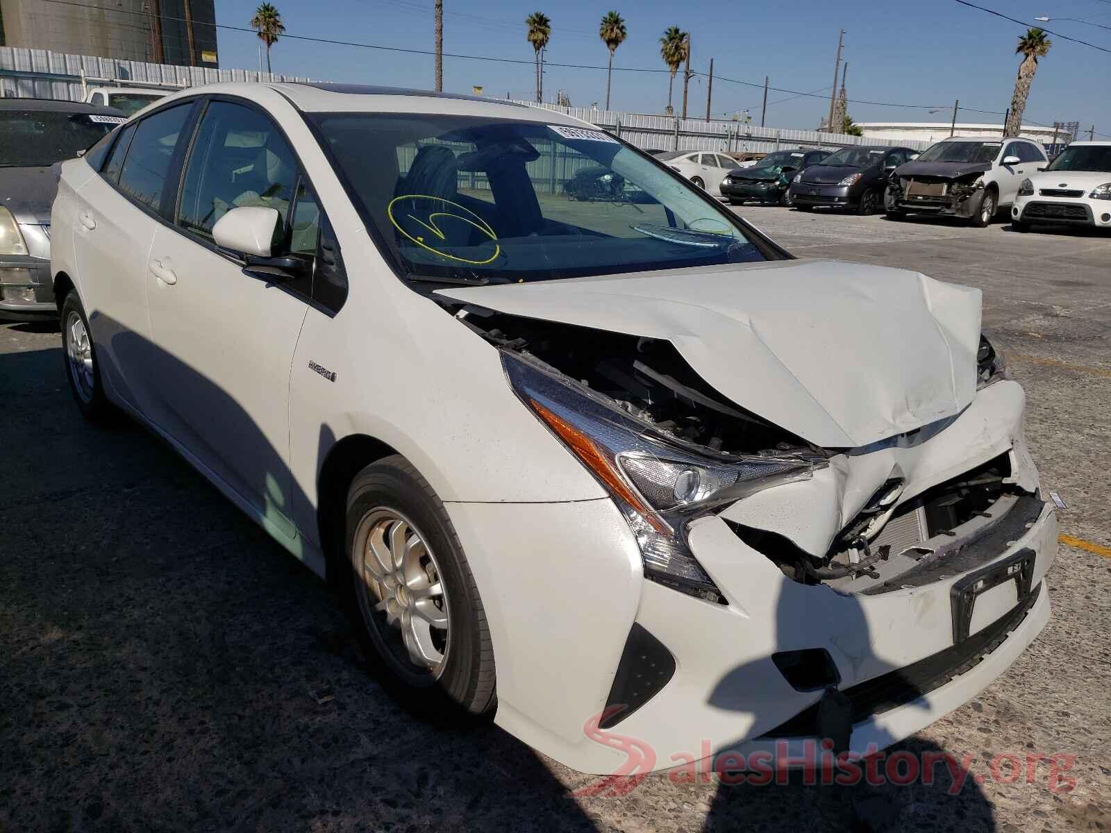 JTDKARFU3G3526877 2016 TOYOTA PRIUS