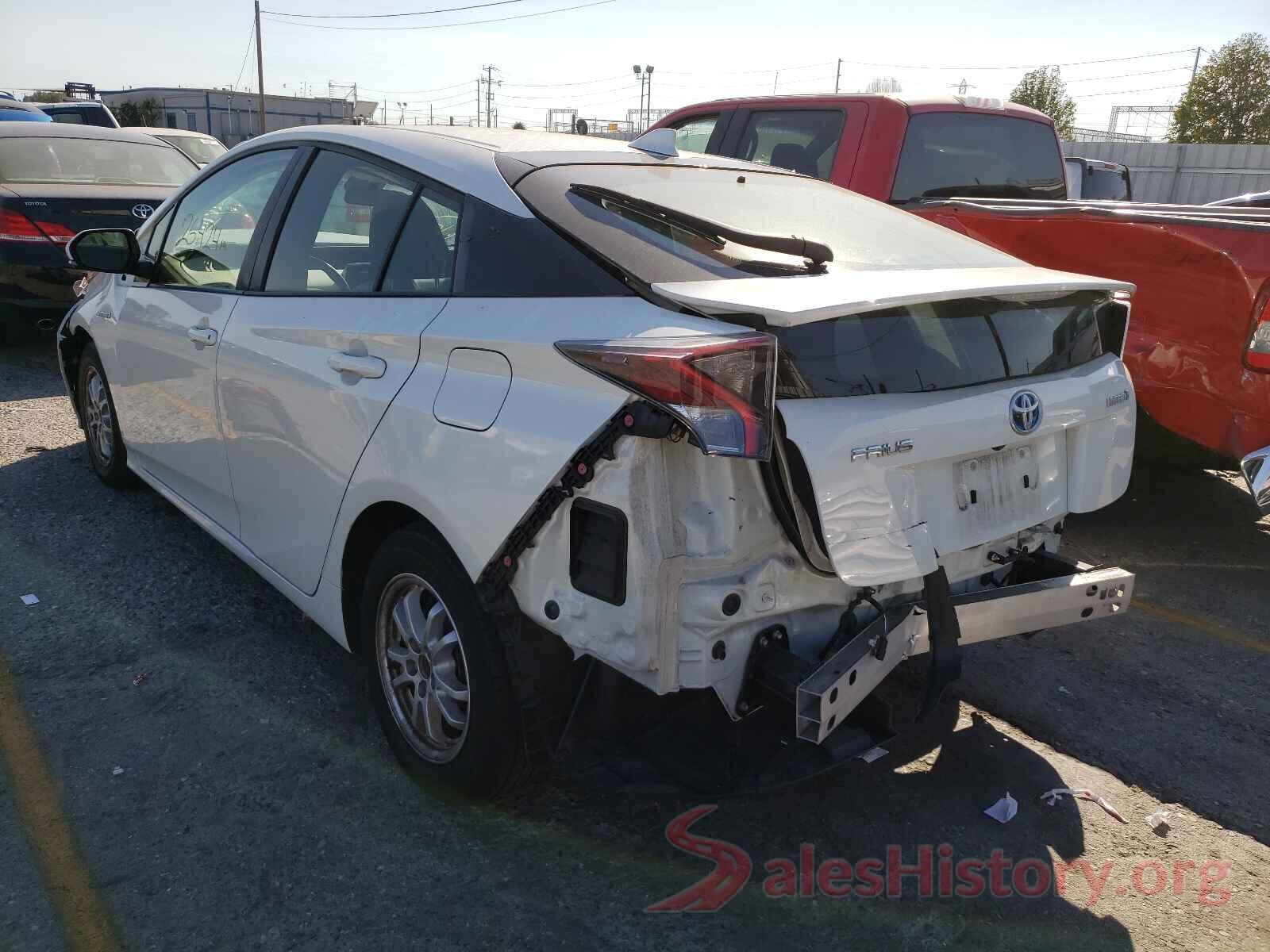 JTDKARFU3G3526877 2016 TOYOTA PRIUS