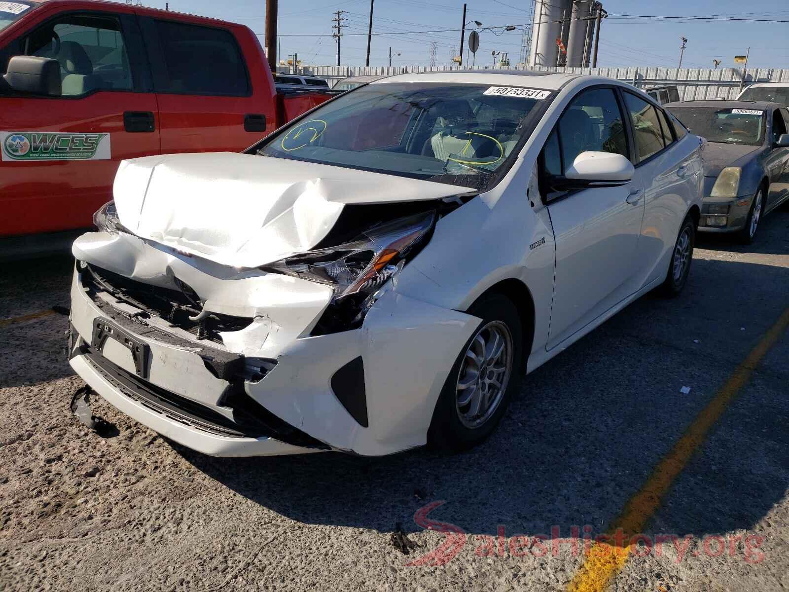 JTDKARFU3G3526877 2016 TOYOTA PRIUS