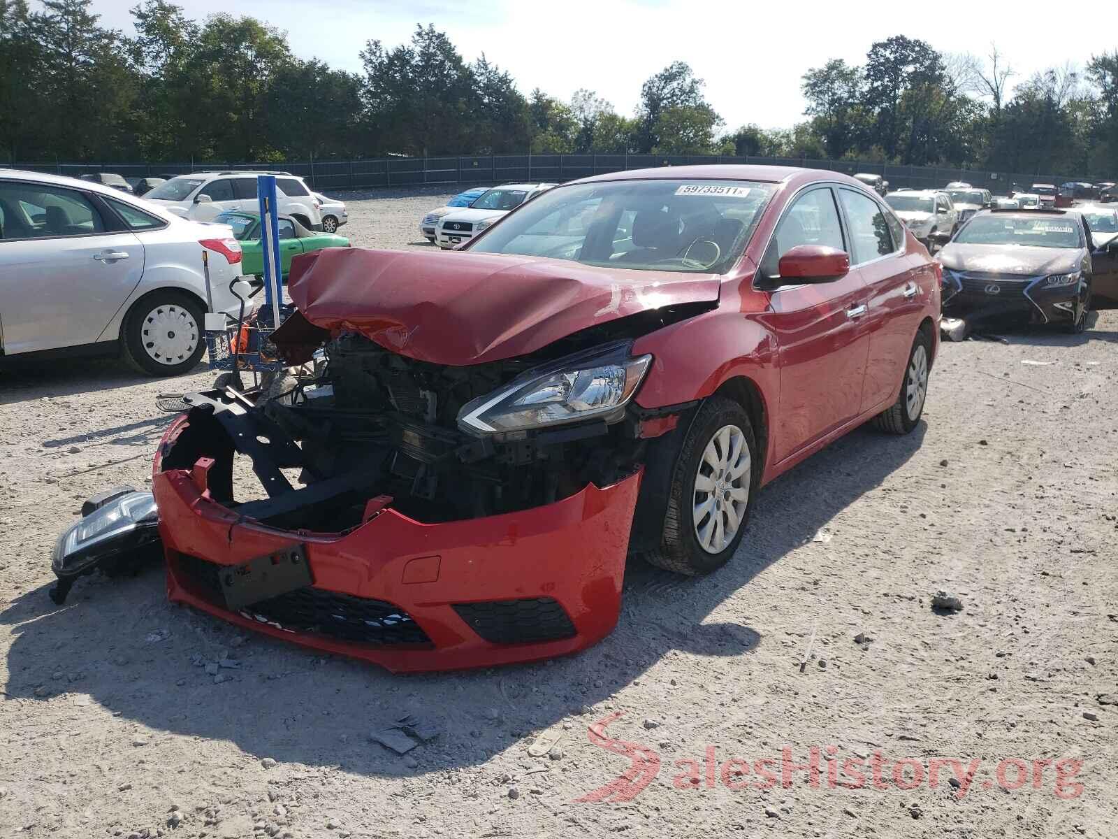 3N1AB7AP5HY318574 2017 NISSAN SENTRA